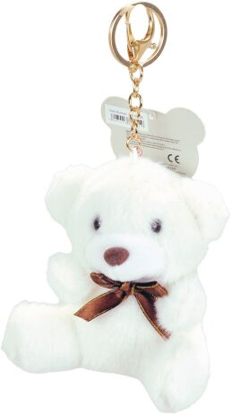 Funkyfish Bear Μπρελόκ White (300-30308) (0)