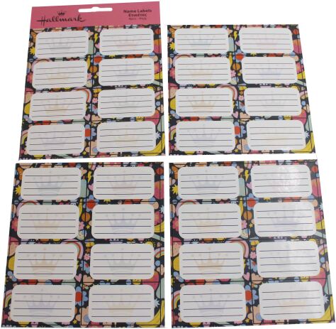 Gim Ετικέτα 4Τμχ Hallmark-2 Σχέδια-1Τμχ (774-81246) (1)