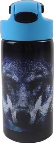 BMU Παγούρι SS No Fear Animals 500ml-3 Σχέδια (572-52232) (3)