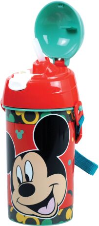 GIM Παγούρι PP Mickey 500ml-2 Σχέδια (553-17209) (3)