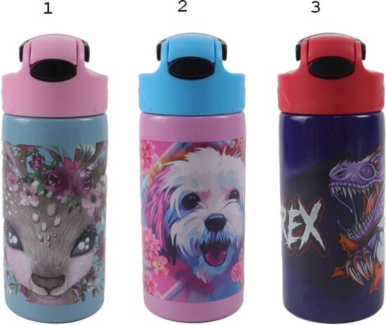 BMU Παγούρι SS 500ml-3 Σχέδια (570-89245) (1)