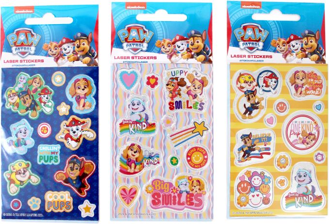 GIM Sticker Laser Paw Patrol-3 Σχέδια (774-00910) (0)