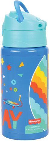 Gim Παγούρι Flip Αλουμινίου Fisher Price Lion 500ml (571-71248) (1)
