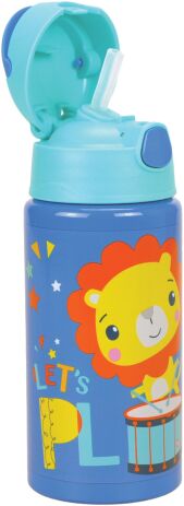 Gim Παγούρι Flip Αλουμινίου Fisher Price Lion 500ml (571-71248) (2)