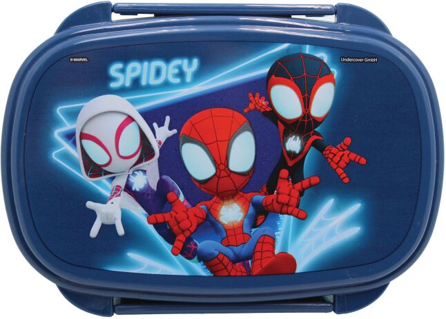 Gim Δοχείο Φαγητού Με Κουτάλι/Πιρούνι Spidey (557-03276) (2)