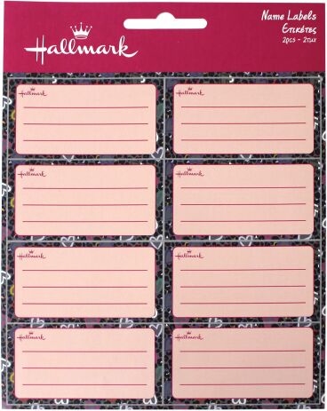 Hallmark Ετικέτα 2Τμχ.Zoo Print (774-81346) (0)
