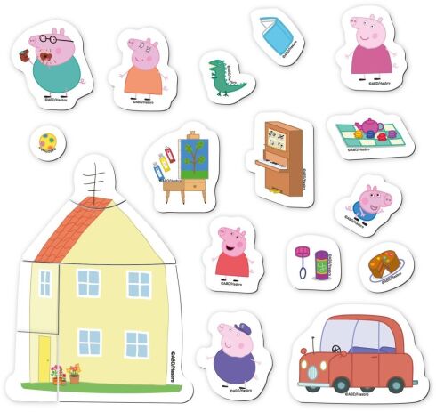 Μαγνητικό Σετ Peppa Pig Dream Home (200615) (1)