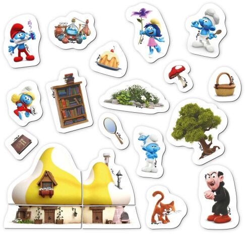 Μαγνητικό Σετ The Smurfs Dream Home (200617) (1)