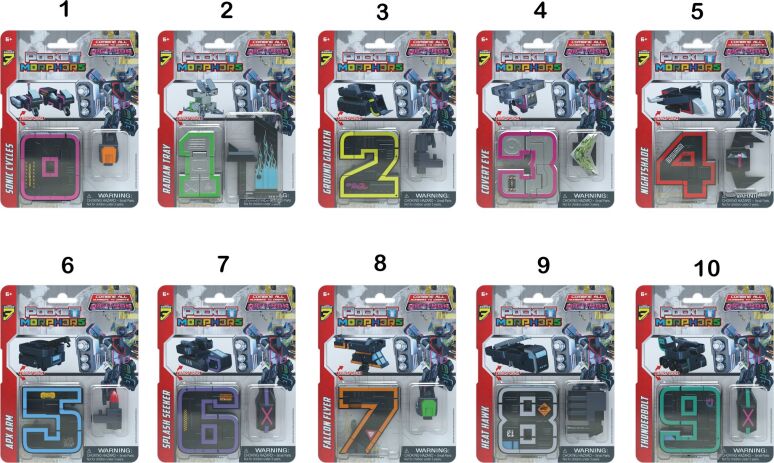 Pocket Morphers S3-10 Σχέδια (6950) (1)