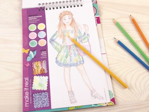 Make It Real Design Sketchbook Blooming Creativity (3202) (1)