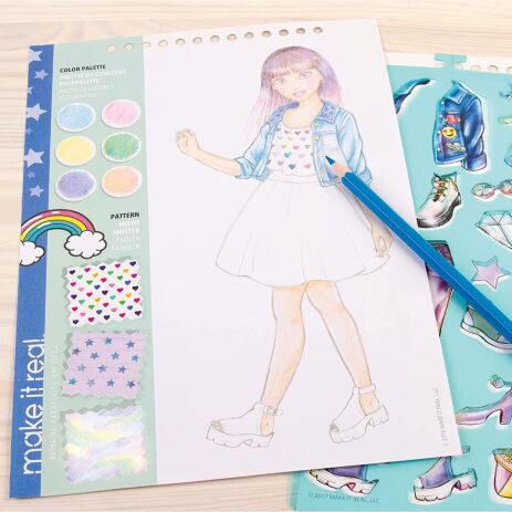 Make it Real Fashion Design Sketchbook Digital Dream (3203) (1)