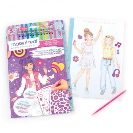 Make It Real Fashion Sketchbook Blooming Creativity (3211) (1)