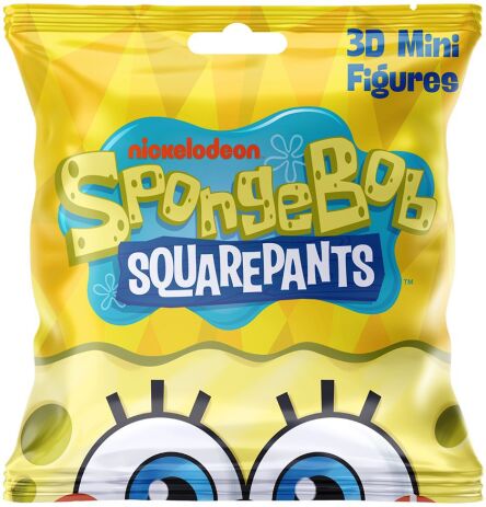 Sponge Bob Movie Φιγούρα Φακελάκι-15 Σχέδια-1Τμχ (0607) (0)