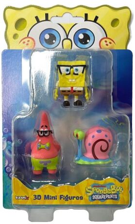 Sponge Bob Movie Φιγούρα 3Τμχ (0608) (0)
