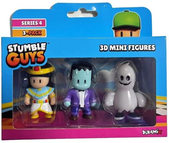 Stumble Guys S4 Φιγούρα 3Τμχ (40003) (0)