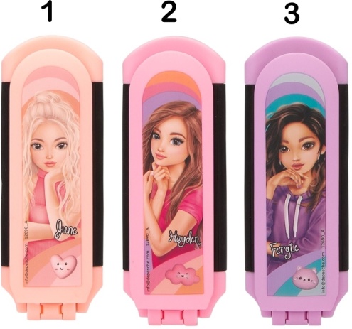 Top Model Βούρτσα Με Καθρέφτη-3 Σχέδια (D12690) (1)