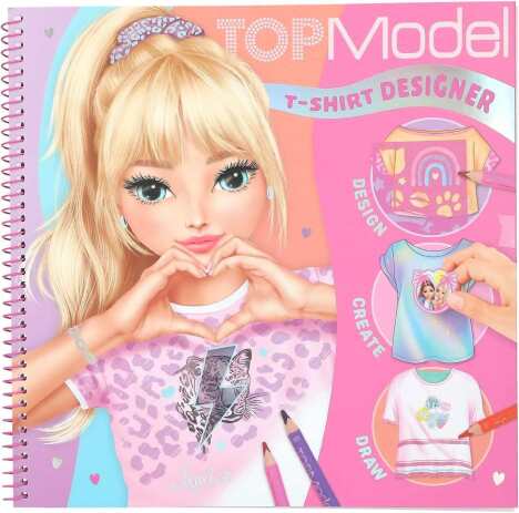 Top Model Μπλοκ Ζωγραφικής T-Shirt Designer (D13585) (0)