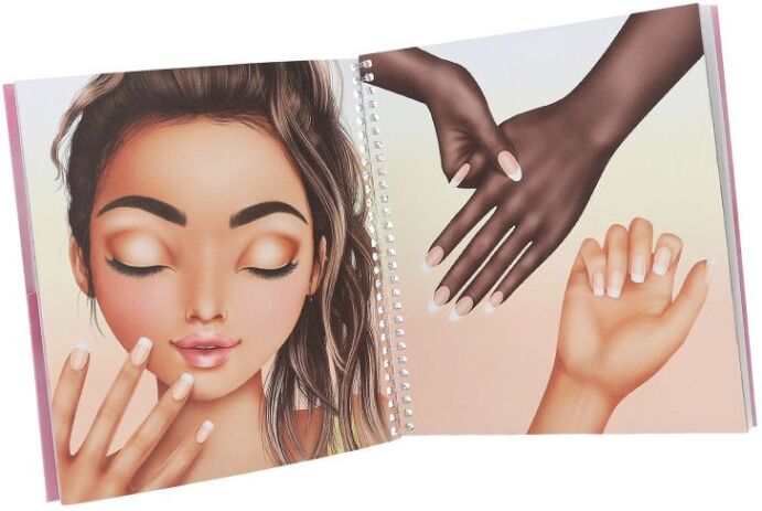 Top Model Μπλοκ Με Αυτοκόλλητα-Dress Me Up Face (D13984) (2)