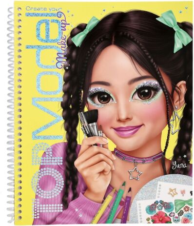 Top Model Μπλοκ Ζωγραφικής Make-Up Colouring Book (D14458) (0)