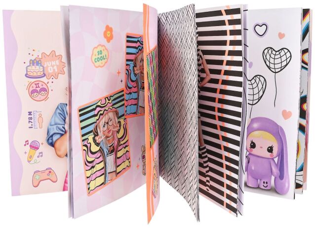 Top Model Μπλοκ Ζωγραφικής Jills Magic Illusions Colouring Book (D14590) (1)