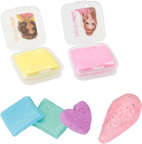 Top Model Γόμες Kneadable Eraser Pastel And Glitter (D12221) (1)