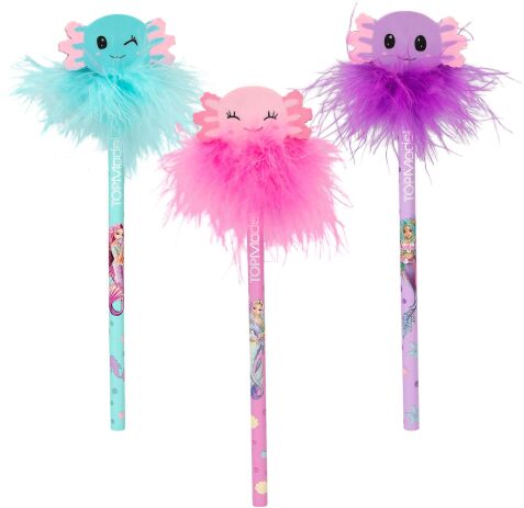 Top Model Μολύβια W/Eraser Topper Mermaid-3 Σχέδια-1Τμχ (D12273) (1)