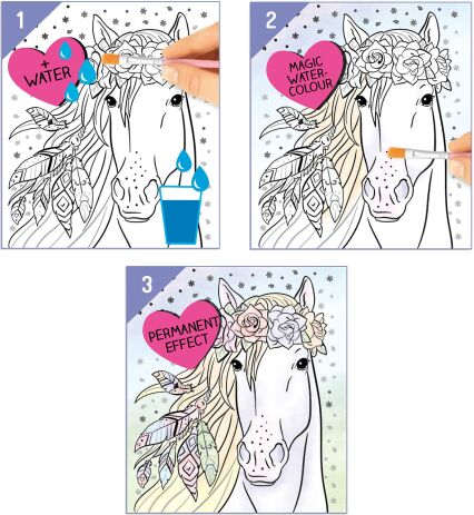 Miss Melody Μπλοκ Ζωγραφικής Water Colour Book (D12576) (2)