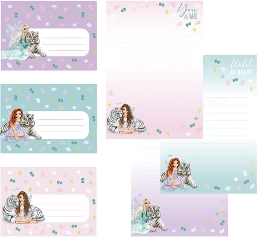 Top Model Σετ Αλληλογραφίας Tiger (D12708) (1)