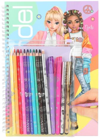 Top Model Μπλοκ Ζωγραφικής Colouring Book (D12943) (0)