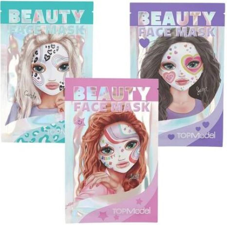 Top Model Μάσκα Προσώπου Beauty & Me-3 Σχέδια-1Τμχ (D13148) (0)