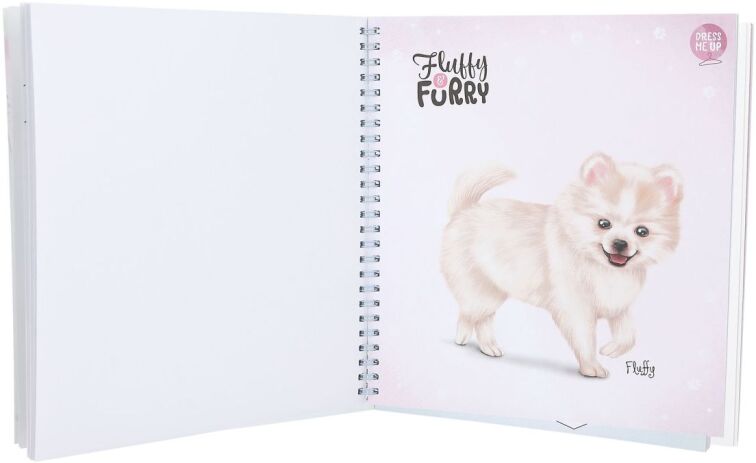 Top Model Μπλοκ Ζωγραφικής Doggy Colouring Book (D13218) (4)