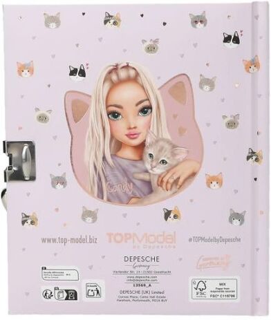 Top Model Ημερολόγιο Με Κλειδί Kitty & Doggy (D13569) (4)