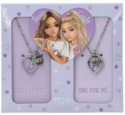 Top Model Necklace Σετ BFF-2 Σχέδια (D13655) (2)