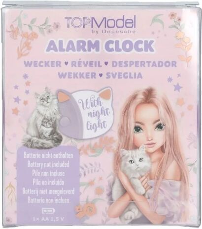 Top Model Ρολόι Ξυπνητήρι Blooming Kitty (D14063) (5)