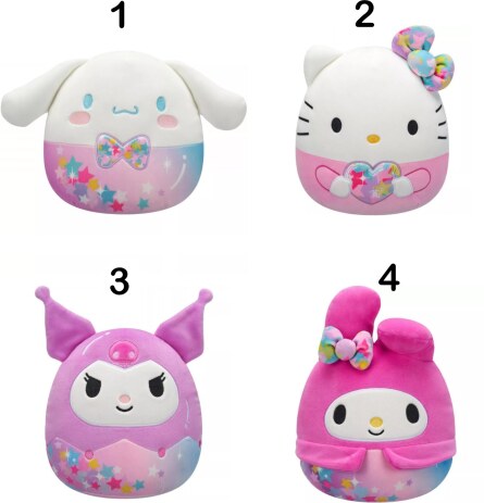 Squishmallows-Sanrio Star Shine 20cm-4 Σχέδια (JWSQ0612) (1)