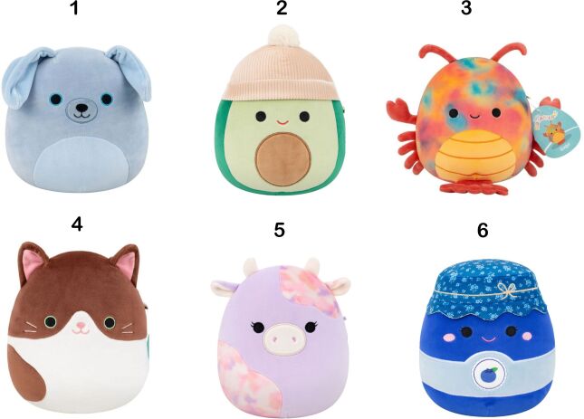 Squishmallows W10 19cm-6 Σχέδια (JWSQ4064-H) (1)