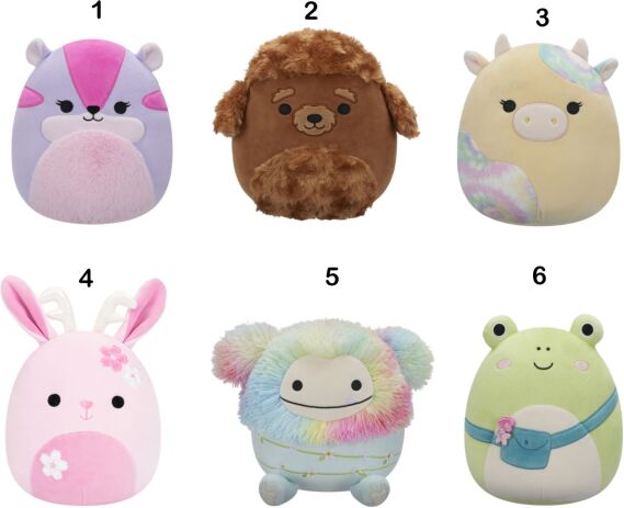 Squishmallows W13 19cm-6 Σχέδια (JWSQ4065-K) (1)