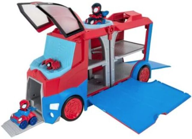 Spidey Νταλίκα Με 2 Φιγούρες Ήχο & Φώς (JWS00051) (4)