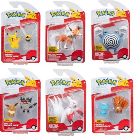 Pokemon Φιγούρες W18-6 Σχέδια (JW095007-W18) (2)