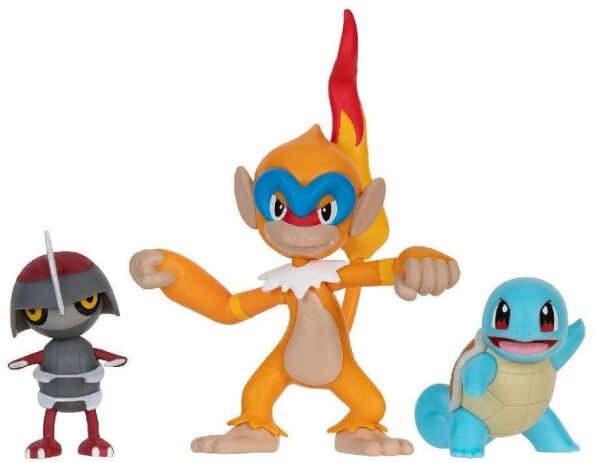 Pokemon Φιγούρες 3Τμχ W18-4 Σχέδια (JW095155-W18) (5)