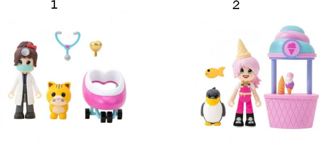 Adopt Me Φιγούρες Σετ 2Τμχ W2-2 Σχέδια (JWA00014-W02) (1)