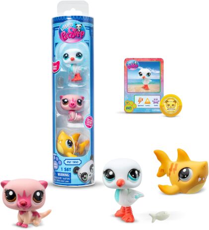 Littlest Pet Shop Φιγούρες 3Τμχ Σε Σωλήνα-3 Σχέδια (BF000550-W1) (5)