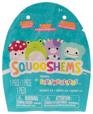 Squishmallows-Squooshems VIP Squad Φακελάκια 6cm-6 Σχέδια (JWSS0035) (0)