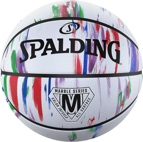 Spalding Μπάλα Μπάσκετ Rainbow Rubber S7 (84-397Z1) (0)
