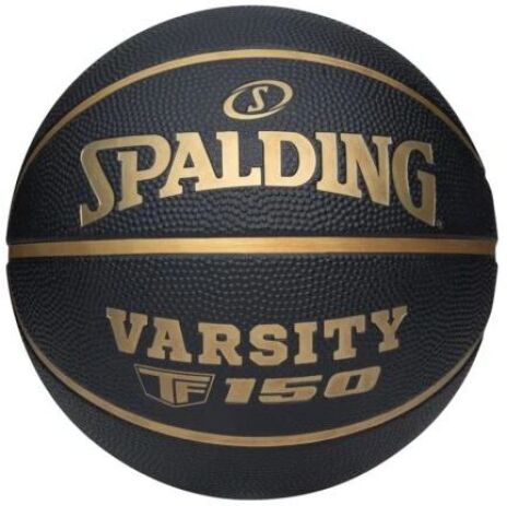 Spalding Μπάλα Μπάσκετ Varsity TF-150 Black/Gold S7 (85-253Z1) (0)