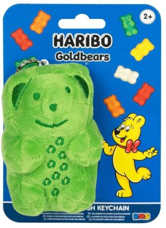 Haribo Λούτρινο Χρυσά Αρκουδάκια 10cm Μπρελόκ-5 Σχέδια (32.55-0110) (4)