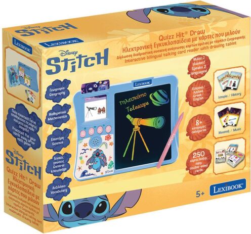 Stitch Διαδραστικό Παιχνίδι Ανάγνωσης Καρτών Με Pad (25.JCR20Di8) (1)