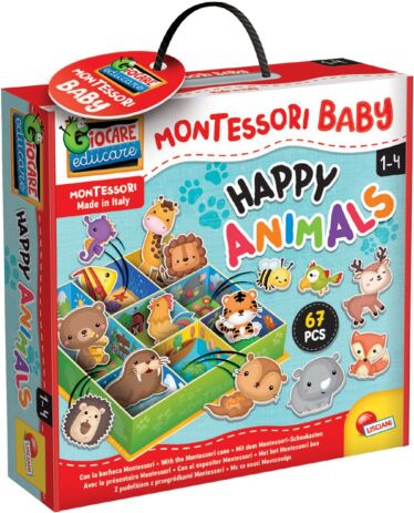 Montessori Baby-Bacheca Happy Animals (92772) (0)