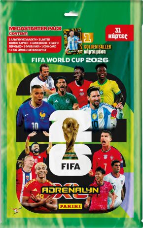 Panini Fifa World Cup 26 Adrenalyn Mega Starter Pack (PA.AL.WC.226) (0)