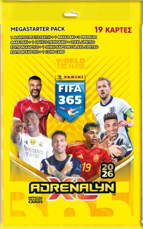 Panini Fifa 365 26 Adrenalyn Mega Starter Pack (PA.AL.FI.226) (0)